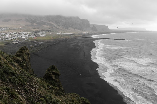 black sand beach Iceland