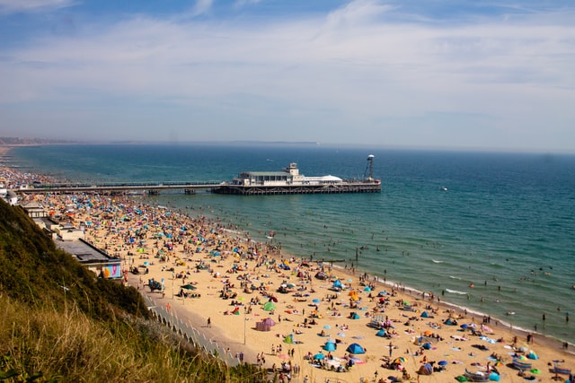 Bournemouth Beach- united kingdom beaches