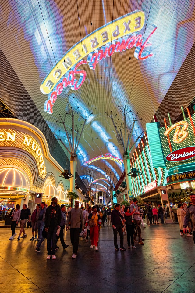 Fremont Street Exploring - fun things to do in nevada